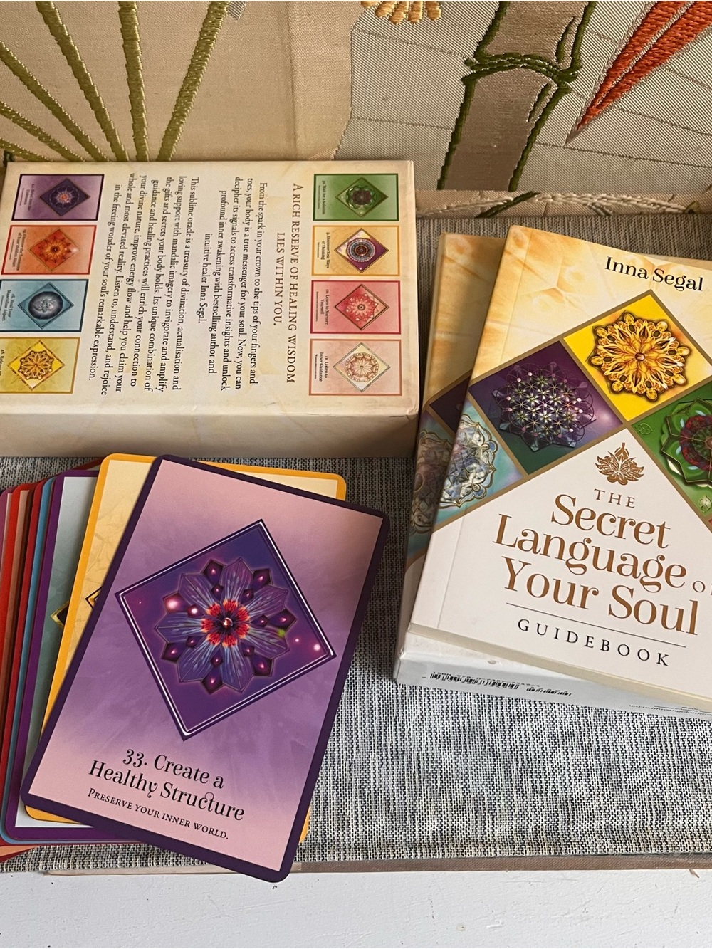 The Secret Language of Your Soul: An Oracle card set for Mind, Body and Heart